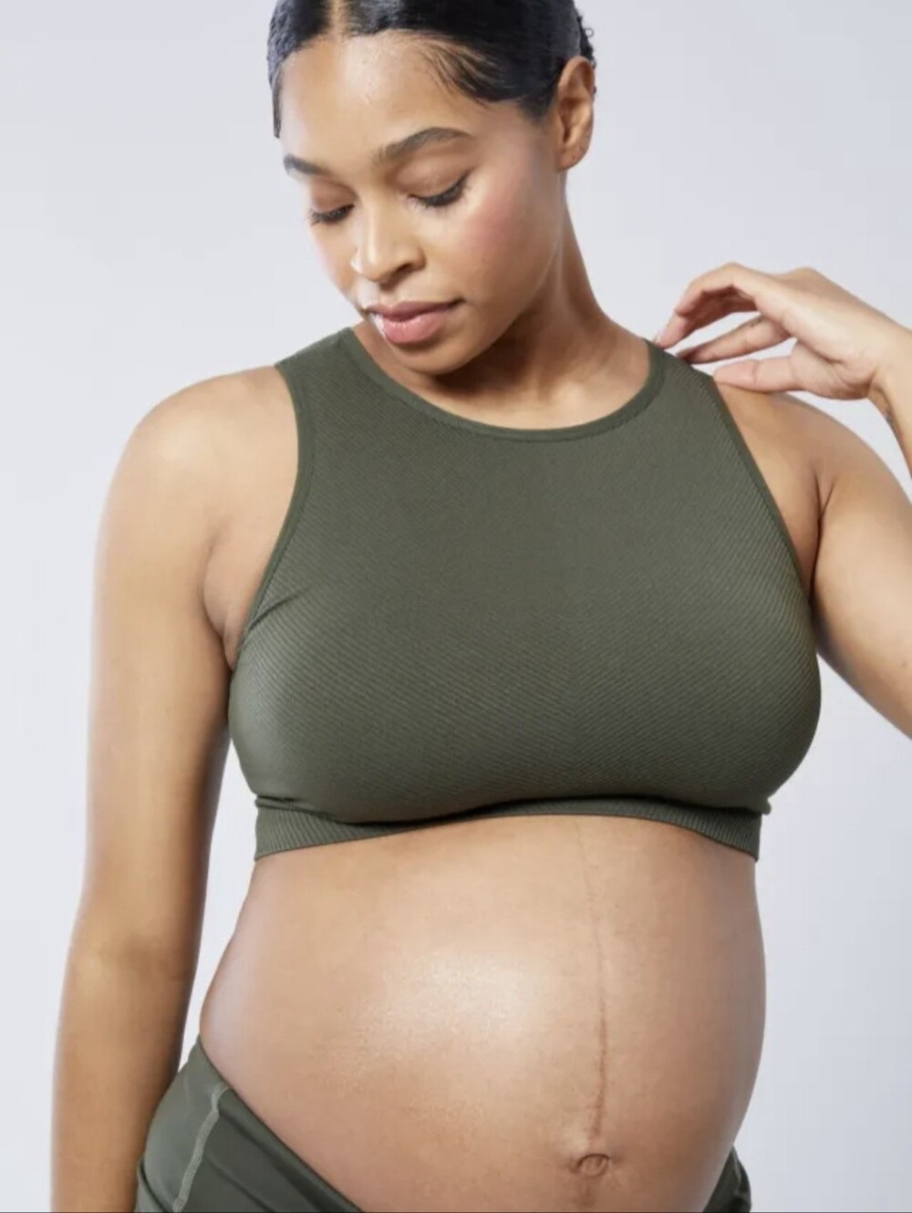 Ingrid + Isabel Cooling Longline Nursing Sports Bra